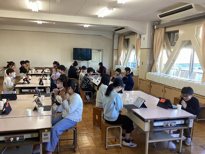 みんなでいただきます！