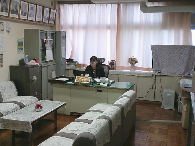 校長先生のお話（校長室より中継）