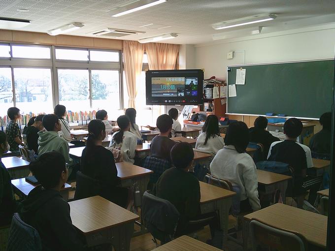 校長先生のお話