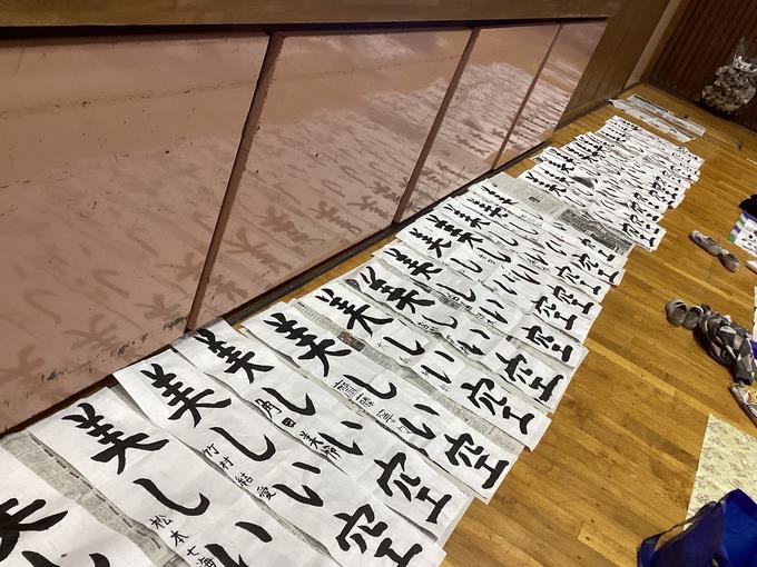 立派な作品ができました！