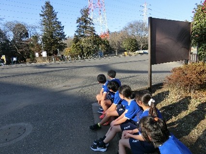 走りきって清々しそうです。