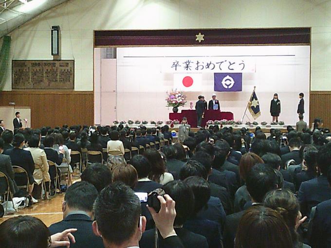 卒業証書授与