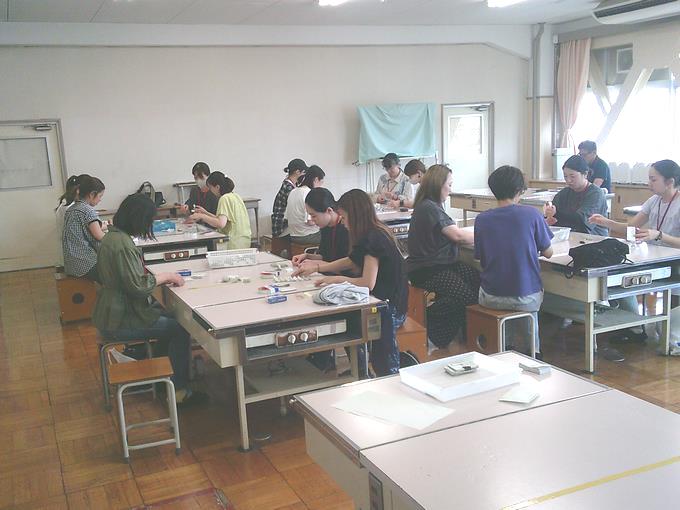 作業の様子