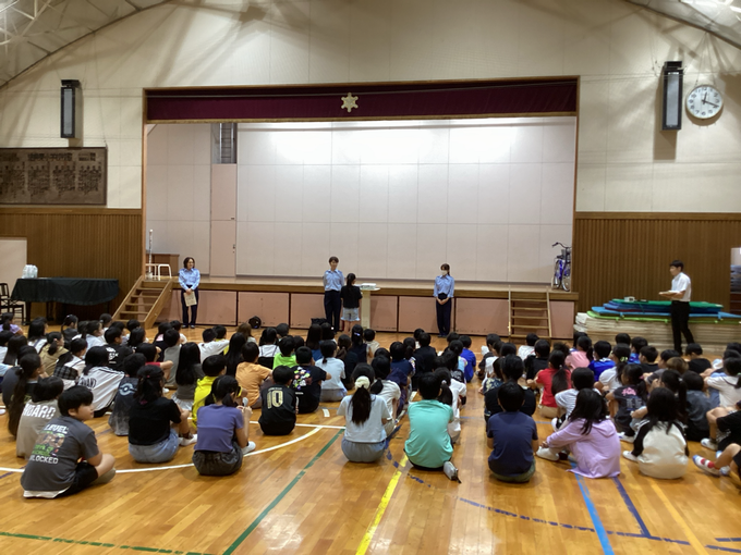 児童代表のお礼の言葉