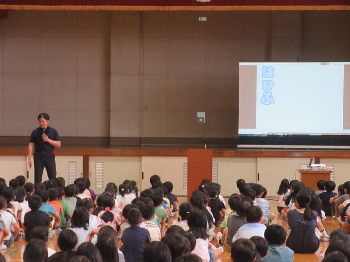 生徒指導主任の先生の話