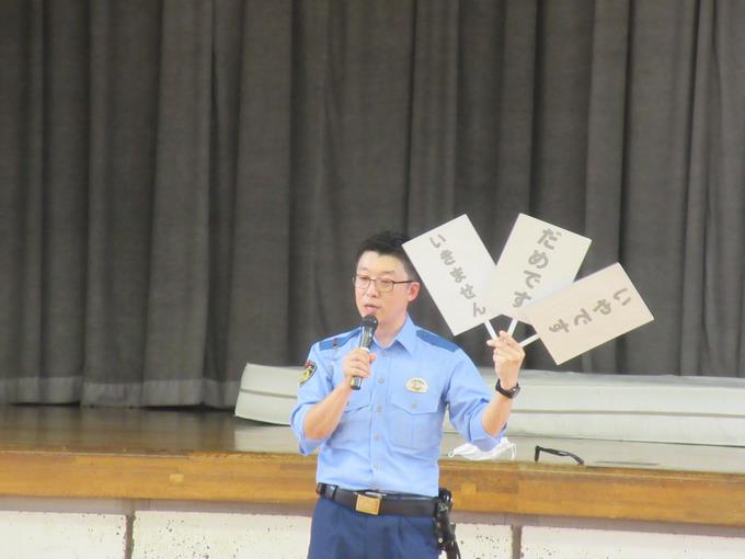 警察署の方のお話