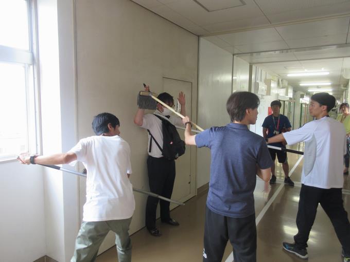 職員の対応訓練
