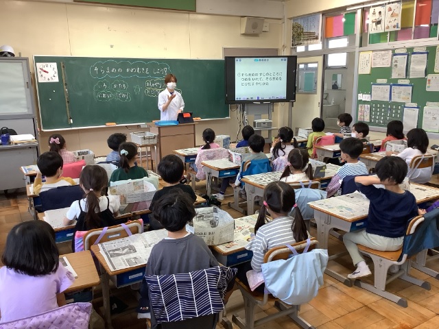 むき方の学習