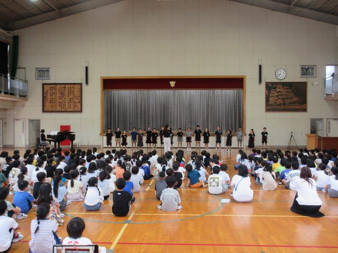 サマーコンサート部の発表