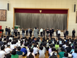 合唱発表部の発表