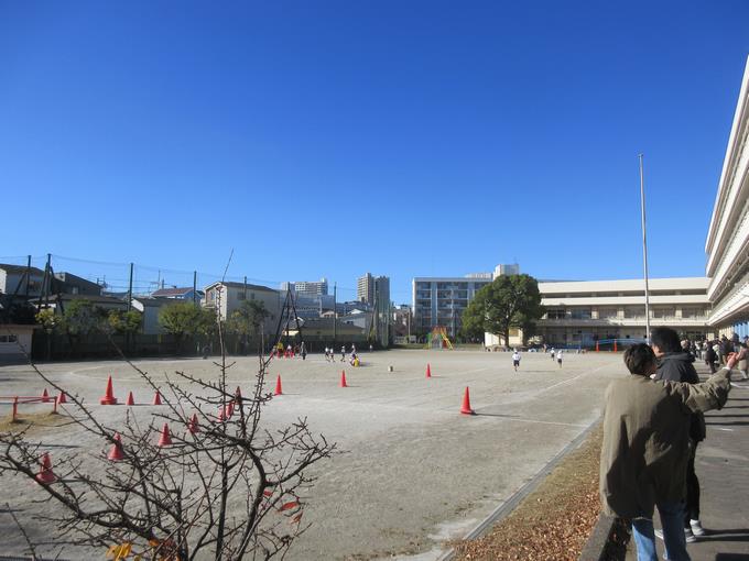 校庭の様子