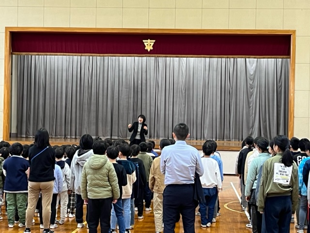 全校合唱「校歌」