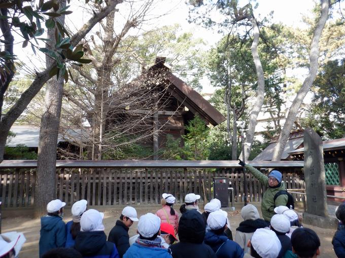 船橋大神宮内