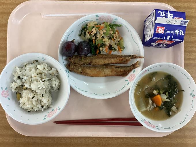 当日の給食