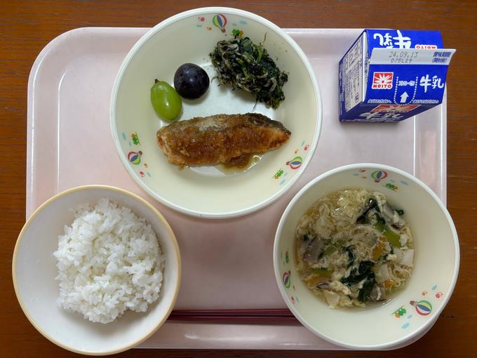 秋の食材を