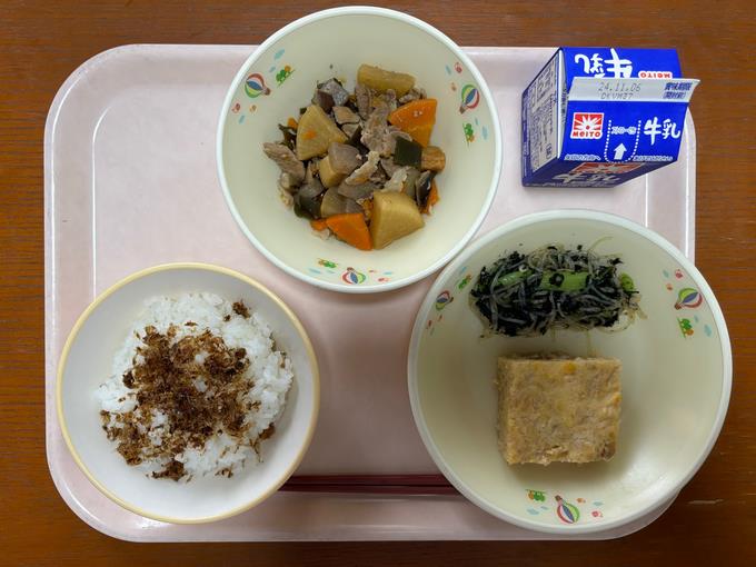 出し殻→ふりかけ
