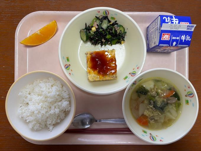 バランスのよい食事を