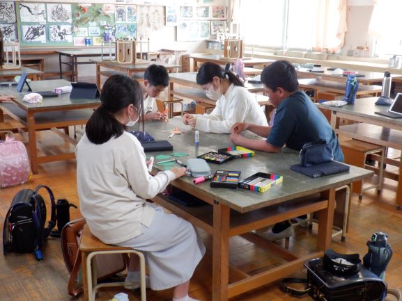 掲示物作り