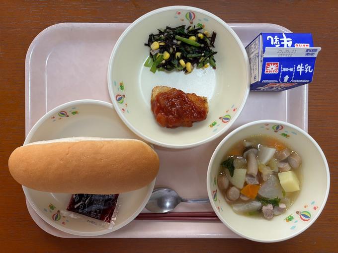 ソースもきれいに食べられたかな