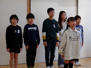 5年生、がんばります