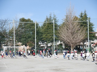 寒さに負けずに