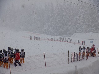 雪がこんなに降っていました