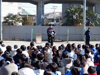 安全主任の先生の話