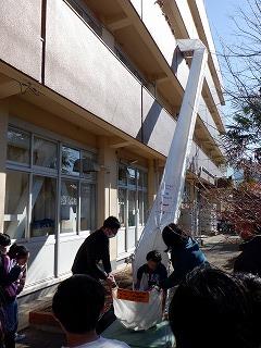 3階のベランダから