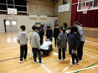 6年生を送る会の準備