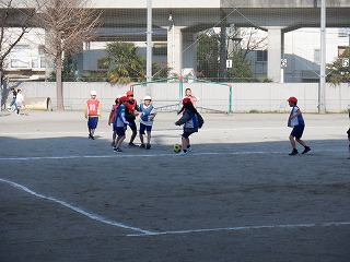 ボールを追いかけて