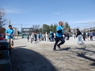 ハンターも走る!