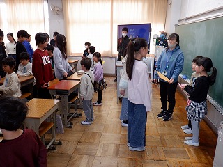 1年生からの言葉