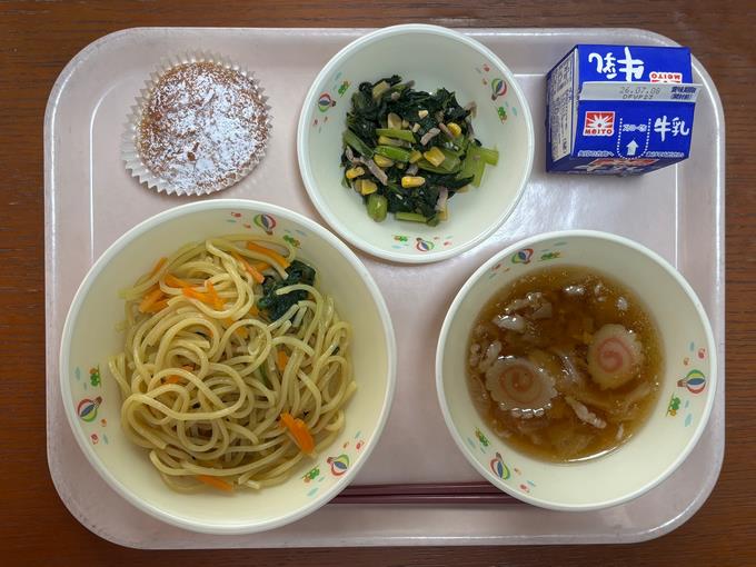 まさか学校給食でつけ麺が食べられるとは！