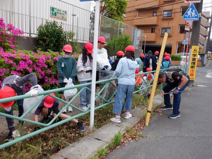 通学路にも