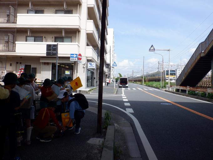 電車だ