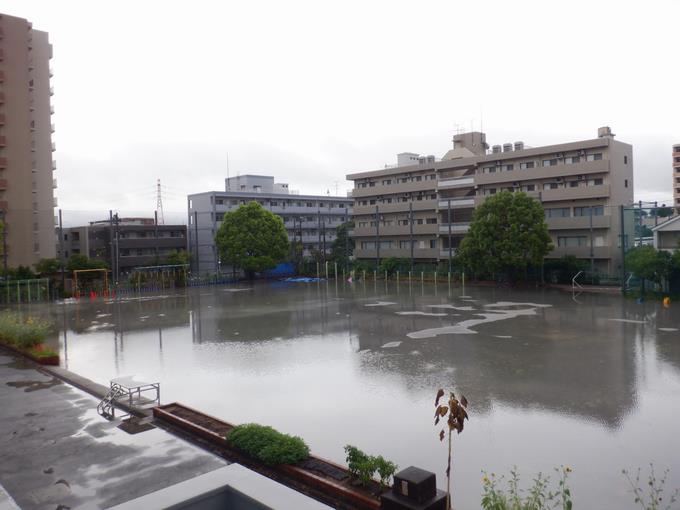 大雨が降ると・・・