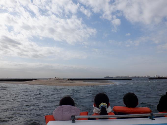 貝殻でできた島