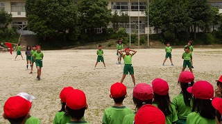 仲間と協力し、相手を讃え、皆で運動会を盛り上げていきましょう