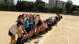 ウェーブも気持ちが揃って美しいですね