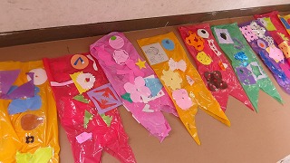 明日の運動会で青い大空を泳げるといいですね!