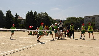 さすが5年生の走りは力強いです