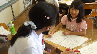 質問もたくさん聞いてくれて、子供達も学習がはかどります