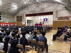 校長先生のお話