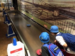 科学技術館にて