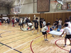 ボール・風船運びリレー