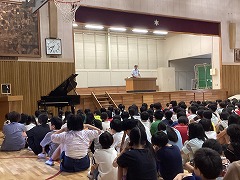 校長先生のお話