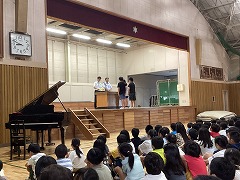 表彰式の様子