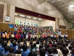 3年生「やったー100点」