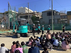 ショベルカーについてのお話