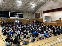 担任の先生の発表